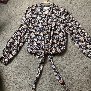 ECI Floral Print Blouse